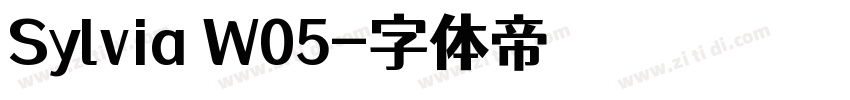 Sylvia W05字体转换